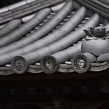 八栗寺の面白い瓦